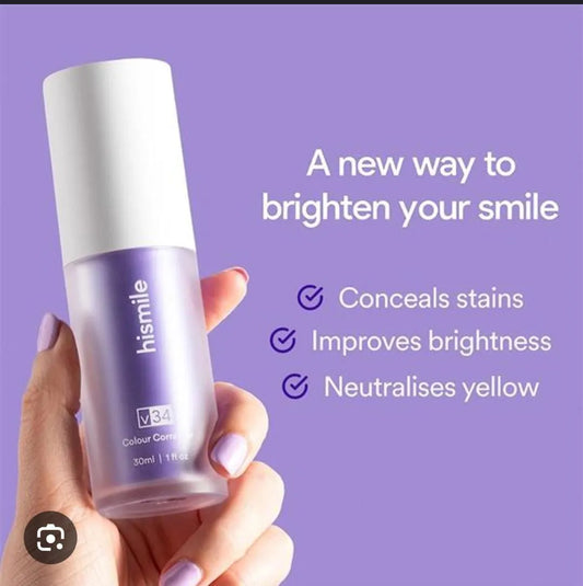 Hismile V34  Purple Teeth Whitening & Stain Removal