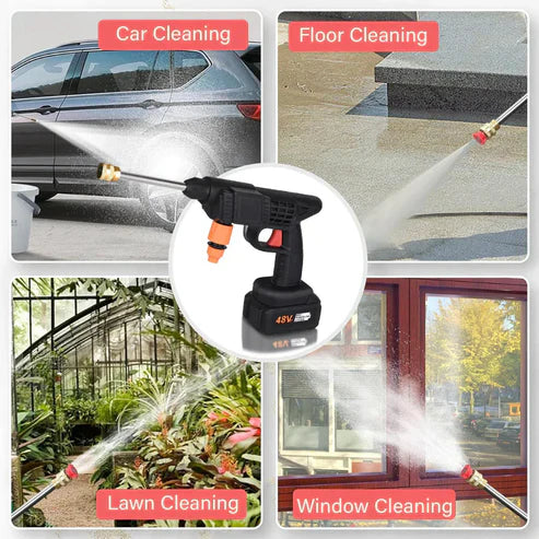 48v Wireless High Pressure Washer Gun With Premium Box